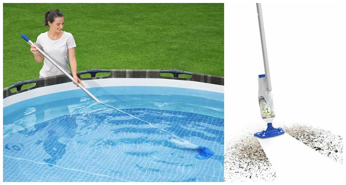 Bestway Nettoyeur Rechargeable Aquareach Piscine Hors Sol Piscine