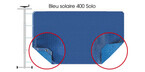 couverture a bulles bleu solaire 400 solo le m  piscine center 1460108655