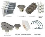 kit n 4 pieces a sceller grises pour piscine beton piscine center 1439974864