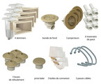 kit n 4 pieces a sceller sables pour piscine beton piscine center 1439814617