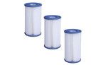 lot de 3 filtres pour pompe 3 8 et 6m3 jilong piscine center 1500985365