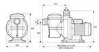 pompe silver 10 mono 0 60 cv 10m h piscine center 1403086609