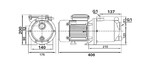 surpresseur waterfull plus 1 25cv tri compatible pentair s4p150 piscine center 1522337109