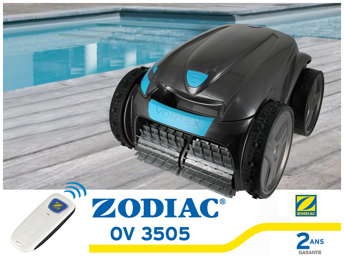 Zodiac OV3505 - Robot électrique de piscines 12 x 6 mètres | Piscine Center