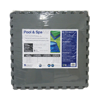 9 dalles de protection grises 60x60cm 3 24m  38630