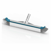 brosse de parois blue line renforcee aluminium 50 cm 32082