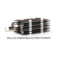 cellule j100sc compatible pour justchlor j100 autonettoyante 7 grilles 110 x 65 mm 33032