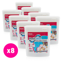 chlore choc waterblue pastilles 20g 8 x 5 kg 67709