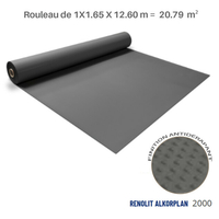 liner antiderapant gris fonce renolit alkorplan 2000 1 65 x 12 60 m soit 20 79 m  45585