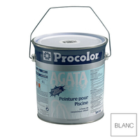 peinture blanche 2x4l 10kg soit 40m2 deux couches 6761