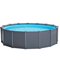 piscine tubulaire ronde graphite intex 4 78 x 1 24 m 32268