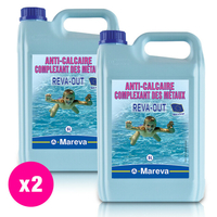 reva out anti calcaire 2 x 5 l 67345