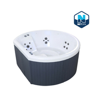 spa acrylique halfmoon wave 3 netspa rond 4 places 215 x 195 x 78 cm 49073