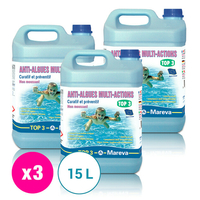 top 3 anti algues multi actions non moussant 3 x 5 l 67343